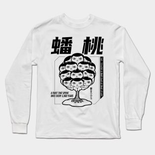 Peach Monster Peach Tree Fairies Long Sleeve T-Shirt